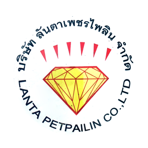 Lanita Petpailin Co Ltd company logo featuring a diamond shape with Thai text and red accents